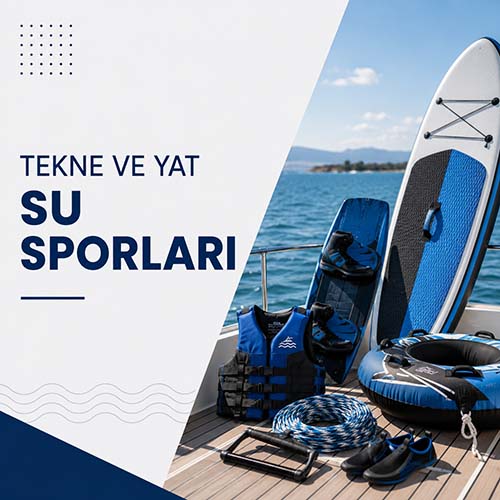 Tekne ve yat su sporları ürünleri
