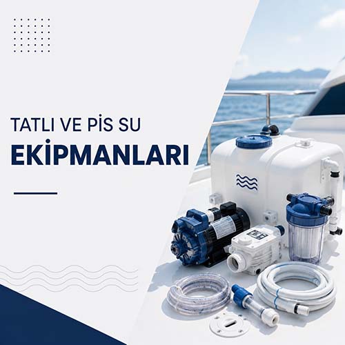 Tekne tatlı su ve pis su ekipmanları