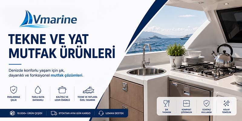 Tekne ve Yat Mutfak Malzemeleri Vmarine