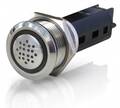 Hella Marine 24V kırmızı LED halkalı sesli ikaz.