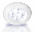 Hella Marine Beyaz Halkalı 24V LED, sıcak beyaz ışığıyla tekne ve yat iç mekanlarında kullanılabilen marin aydınlatma lambası.