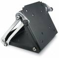 Cannon downrigger sistemlerini dik veya aşağı konumda sabitlemeye yönelik ağır hizmet tipi Tilt-Up montaj braketi.
