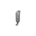 Vetus LT45 Goose Neck 45 mm tekne egzoz sistemi bağlantı elemanı.