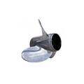 Turning Point PA1-1417L 14x17 paslanmaz çelik 3 kanatlı sol dönüş tekne pervanesi.