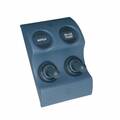 Hella Marine 2'li marin mikro anahtar paneli ON-OFF ve ON-OFF-ON 20A.