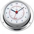 Barigo Sky 85 mm beyaz kadranlı, 110 x 32 mm kasalı Quartz analog saat.