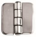 Kapaklı Menteşe Bantlı  316 Paslanmaz Çelik 36x37 mm