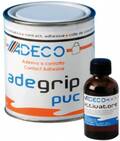 Adegrip PVC Yapıştırıcı 125 ml + 10 ml, PVC ve poliüretan şişme botlarda güçlü ve dayanıklı tamir sağlar.