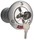 TEKNE Paslanmaz Çelik Kilitli Dolum Ağzı 38mm