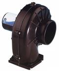 Jabsco 34739-0010 12V, Ø76 mm bağlantılı ve 252 m³/saat kapasiteli flanş montajlı tekne havalandırma fanı.
