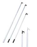 90-240 cm ayarlanabilir, 32 mm anodize alüminyum teleskopik kakıç.