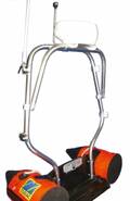 Kıça montajlı ekipman platformlu marine roll bar.