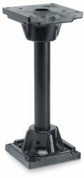 Cannon motorlu downrigger sistemleri için 30 cm anodize alüminyum yükseltici montaj ayağı.