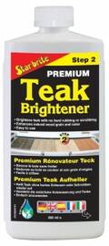 Star Brite Marin Tik Ahşap Parlatıcı 473 ml, tik güverte ve kaliteli ahşap yüzeylerin doğal rengini canlandıran bakım ürünü.
