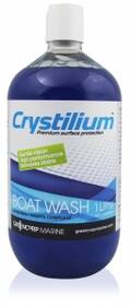 Crystilium Premium Konsantre Tekne Şampuanı 1 litre, pH nötr marin yüzey temizleyici.