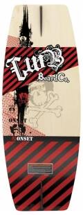 CWB Onset 107 cm, üç katmanlı ve 7 kat lamine taban yapısına sahip performans wakeskate tahtası.