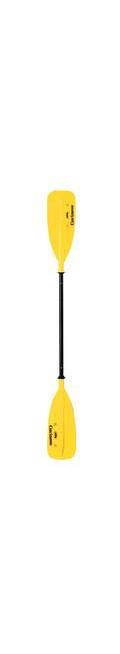 Caviness Tip K 213 cm sarı, sökülebilir palalı alüminyum kano küreği.