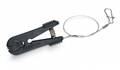 Cannon Pinch-R-Release 0,9-5,5 kg ayarlanabilir gerginliğe sahip yaylı downrigger misina klipsi.