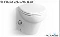 Planus Stilo Plus 24V Beyaz Taş Taharet Kitli Tuvalet