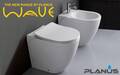Planus Wave 24V Marin  Beyaz Taş Tuvalet