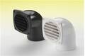 MARİN HAVALANDIRMA, 90° HORTUM ADP. PLASTİK.BEYAZ Ø76MM