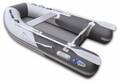 X-Cape 230 gri şişme tabanlı PVC şişme bot.