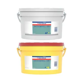 International 5 LT su geçirmez epoksi dolgu macunu alüminyum ve kompozit gövde profilleme ürünü.