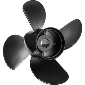 Mercury dıştan takma tekne motorları için uygun 12.5 x 19 ölçüsünde 4 kanatlı 48-8M8026600 kodlu marine motor pervanesi.