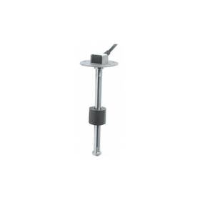 Osculati 45 cm paslanmaz çelik yakıt ve su tank şamandırası, 240-33 Ohm uyumlu marin depo seviye sensörü ve 5 delikli flanş bağlantı sistemi.
