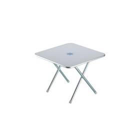 60 x 60 cm ölçülerindeki kare güverte sehpası, melamin yüzeyi ve kompakt tasarımıyla teknelerde pratik kullanım sunar.