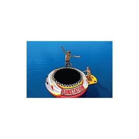 Sportsstuff PVC Trampoline 10 İnç şişme su trambolini ve yüzme platformu.