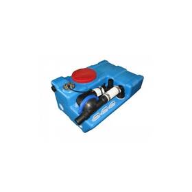 80L Jabsco macerator pompalı marin pis su tankı sistemi.