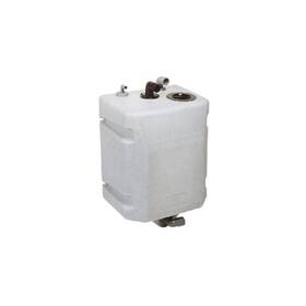80 litre kapasiteli, koku geçirmez ve dik montajlı Vetus pis su tankı.