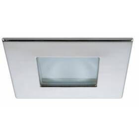 Quick Marine Lighting Lisa saten paslanmaz çelik, G4 soketli 12V/24V halojen yat tavan spotu.