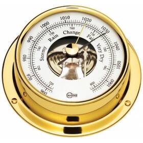 Barigo Tempo S 70 mm kadranlı, 88 x 25 mm pirinç kasalı kompakt analog barometre.