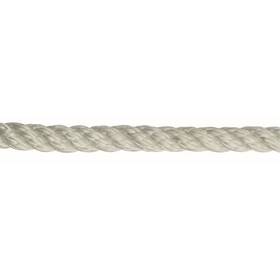 Polyester Örgü Halat Beyaz 20mm