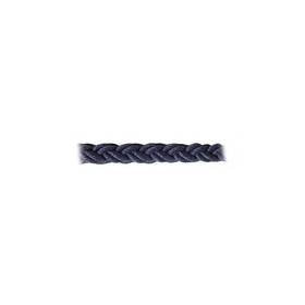 Siyah 14 mm 8 kollu polyester marin palamar halatı.