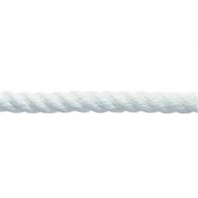 Polyester Örgü Halat Beyaz 8mm