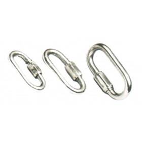 Oval Krom Karabina Paslanmaz Çelik 8mm
