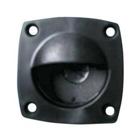 TEKNE Plastik Gömme Kulp 57x57 mm Beyaz
