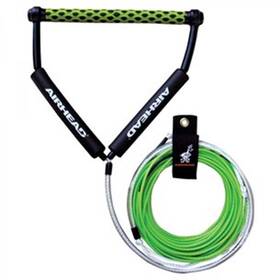 Airhead AHWR-4 Spectra 21 m wakeboard ipi, 38 cm EVA tutamağı ve 950 kg kopma dayanımıyla ileri seviye kullanıcılar için çekme halatı.