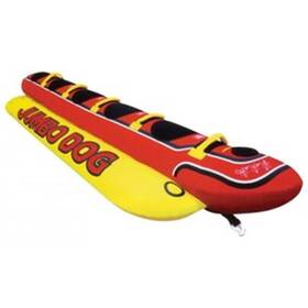 Airhead Jumbo Dog 112 x 380 cm 1-5 kişilik ringo, tekne arkasında çekilerek kullanılan ekstra uzun banana tipi towable su sporu ekipmanı.