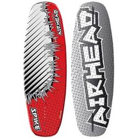 Airhead Spike Wakeboard 135 cm, 78 kg'a kadar kullanıcılar için çift sökülebilir cam elyaf takviyeli fine sahip tekne arkası su sporu tahtasıdır.