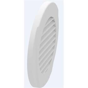 MARİN KABİN ÇIKIŞ MENFEZİ PLASTİK BEYAZ. Ø102mm