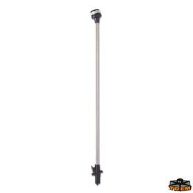 TREM siyah 100 cm direkli, AISI 316 paslanmaz çelik gövdeli 360° LED tekne navigasyon feneri.