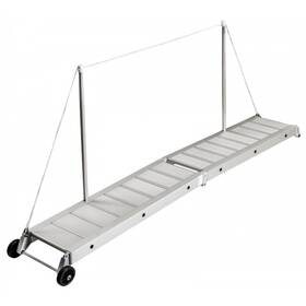 310 x 36 cm katlanır alüminyum vardavelalı tekne pasarellası.