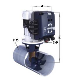 Vetus Bow Pro BOWA0761 12V 76 kgf baş pervanesi.