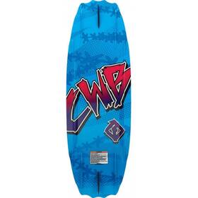 CWB Surge 125 Wakeboard, düşük hızlarda kontrollü sürüşü destekleyen kanal ve fin yapısıyla başlangıç ve orta seviyedeki genç kullanıcılar için tasarlanmıştır. Ayak bağlaması ayrıca satılır.