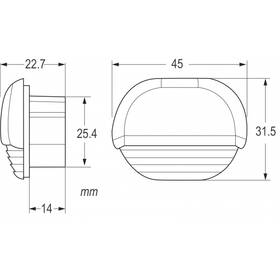 Hella Marine Apelo RGB Tekne Merdiven Lambası