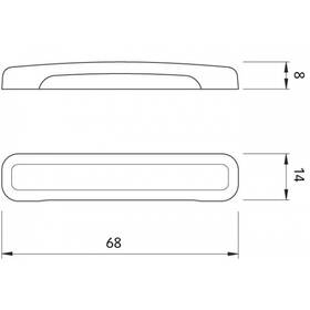 Quick Marine TAB SSR1 Mavi LED Marin Aydınlatma 10-30V